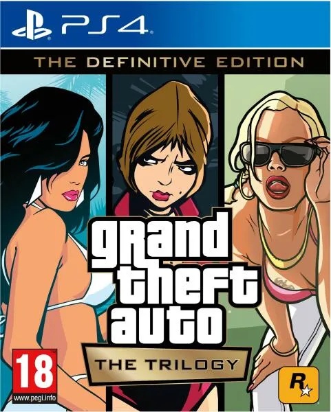 Rockstar Games Grand Theft Auto The Trilogy [The Definitive Edition] (PS4)