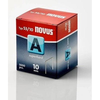 NOVUS sponky A53, 10mm, 5000ks superdvrdé