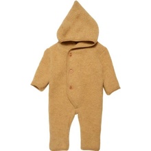 HUTTEliHUT Dětský overal BILLIE Button Fleece Ocre