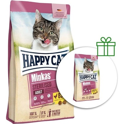 Happy Cat Minkas Sterilised 1, 5 kg 1+1 БЕЗПЛАТНО