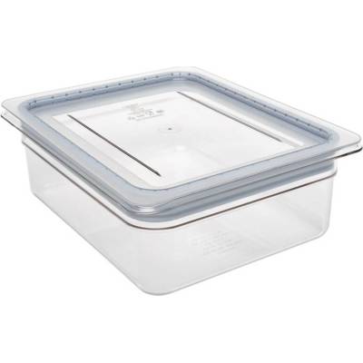Cambro Víko GripLid s těsněním pro nádoby GN 1/2, průhledné | CAMBRO, Camwear