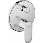 Hansgrohe Вграден смесител за вана и душ Hansgrohe Vernis Blend без скрито тяло, гланциран хром (71466000)