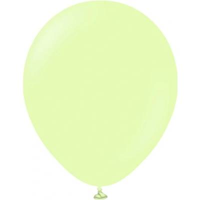 Kalisan Balloons Balonky zelené, Macaron Pistachio 13 cm 5"