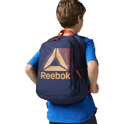 Reebok KIDS FOUNDATION BACKPACK N SZ Tmavo modrá