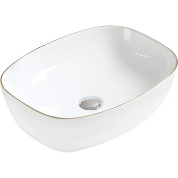 Mexen Lita 50x40 cm white/gold (22124905)