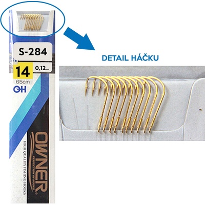 OWNER Návazce na plavanou S-284 vel.14 65cm 0,12mm