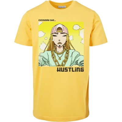 Mister Tee Мъжка тениска в жълт цвят Mister Tee Everyday She HustlingUB-MT2788-02704 - Жълт, размер XL