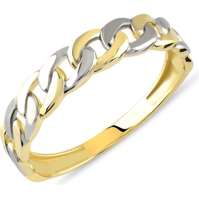 Lillian Vassago Designový prsten z kombinovaného zlata LLV85-GR034