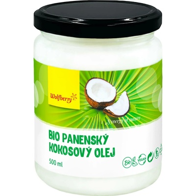 Wolfberry Panenský kokosový olej BIO 0,5 l – Sleviste.cz