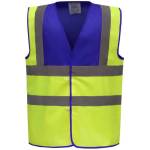 Yoko HI-VIS HVW100 / Предпазна жилетка - кралско синьо/високовидно жълто S (79W100zx801)