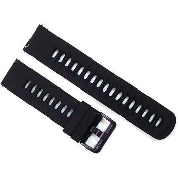 Image 1 of Mobilly Универсална сменяема силиконова каишка 20 мм, черна (XXX)