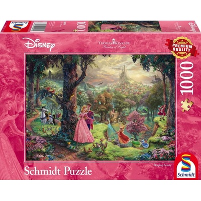 Schmidt Kinkade Disney Sleeping beauty 1000 dielov