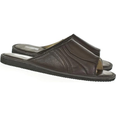Pánské Luxusné čierne kožené GERRY