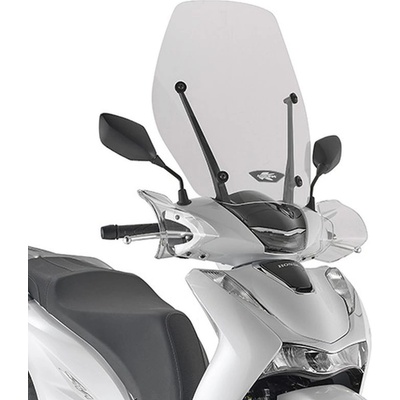 KAPPA plexi HONDA SH 125/150/350 20-25 54 X 49 cm průhledné