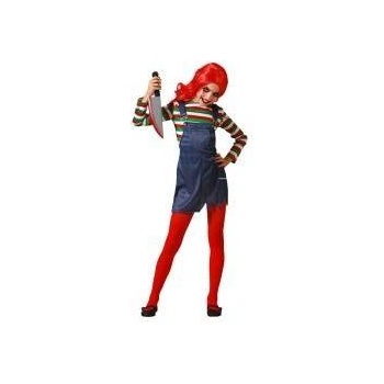 BigBuy Carnival Маскировъчен костюм за деца Кукла Halloween Размер 7-9 години