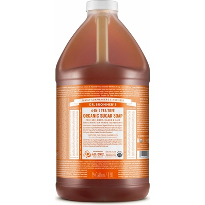 Dr. Bronner's Sugar Soap s čajovníkom 1900 ml