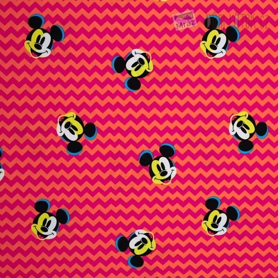 Úplet Mickey Mouse, digitálna tlač