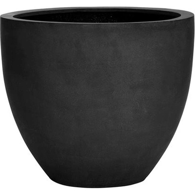 Pottery Pots květináč Jesslyn M černý Natural Fiberstone 60 x 52 cm