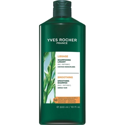 Yves Rocher Шампоан за изглаждане за непокорна коса, 300 ml