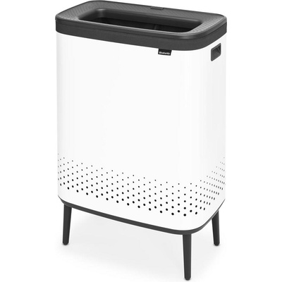 Brabantia Кош за пране Bo Laundry Bin Hi 2 x 45 л бял (200540)