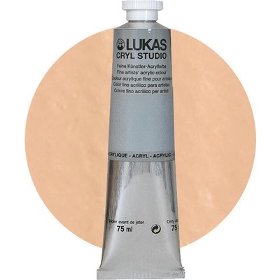 LUKAS Cryl Studio АКРИЛНА боя Apricot 75 ml 1 бр (46230010)