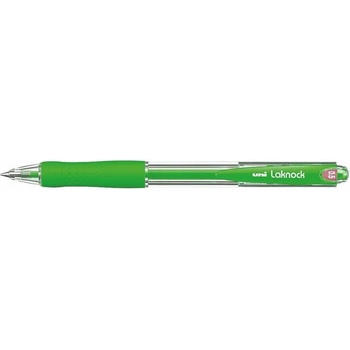 uni Химикалка, 0, 3 мм, с бутон, UNI "SN-100 Laknock", зелена 790196000 (790196000)