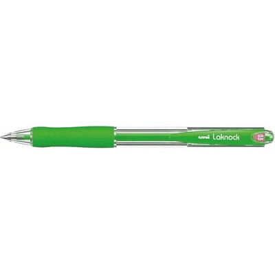 uni Химикалка, 0, 3 мм, с бутон, UNI "SN-100 Laknock", зелена 790196000 (790196000)