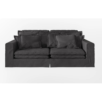 ROPEZ Черен диван 236 cm Nora - Ropez (Nora tk. Crown 20)