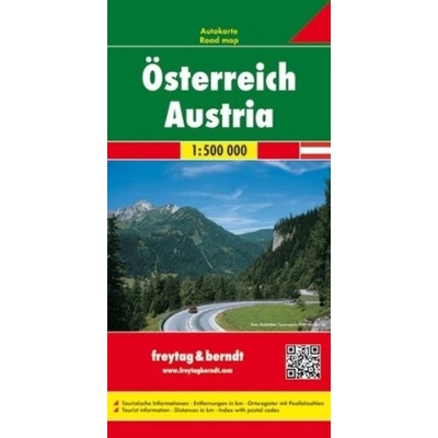 Freytag & Berndt Autokarte Österreich. Austria. Autriche