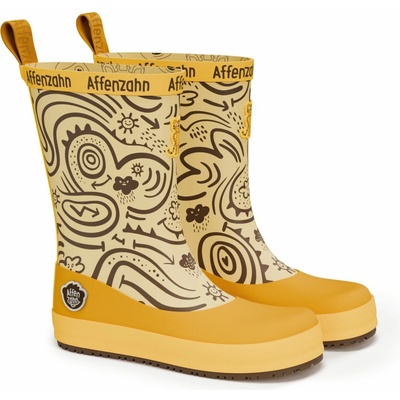 Affenzahn Rainboot Vegan Plashy Tiger žltá