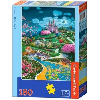 Castorland Пъзел Castorland от 180 части - Замъкът на Пепеляшка