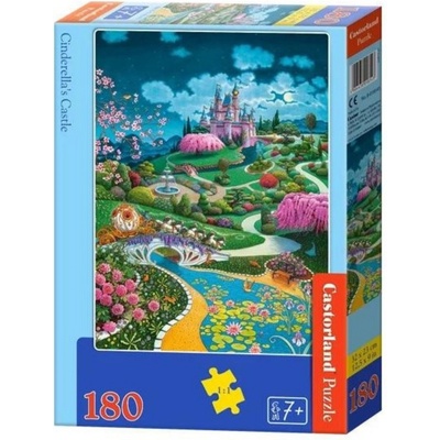 Castorland Пъзел Castorland от 180 части - Замъкът на Пепеляшка