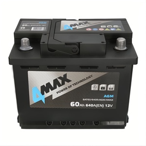 4MAX Start-Stop AGM 60Ah 640A right+ (BAT60)