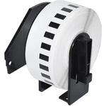 Makki съвместими етикети Brother DK-22214 - White Continuous Length Paper Tape 12mm x 30.48m, Black on White - MK-DK-22214 (MK-DK-22214) - megamag