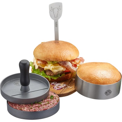 Gefu (Германия) Сет за бургери gefu bbq от 3 части (gefu 89494)