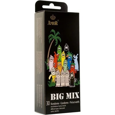 Микс презервативи, 30 броя - Amor Big Mix (AMOR050501)