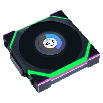 Image 1 of Lian Li UNI Fan SL Wireless LCD ARGB PWM (12SLLCD1W1B/LL-FAN-LULI-095)