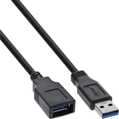 InLine 35665 USB кабел USB 3.2 Gen 1 (3.1 Gen 1) 5 м USB A Черен (35665)