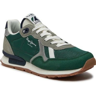 Pepe Jeans Сникърси Pepe Jeans Brit Young B PBS40003 Ivy Green 673 (Brit Young B PBS40003)