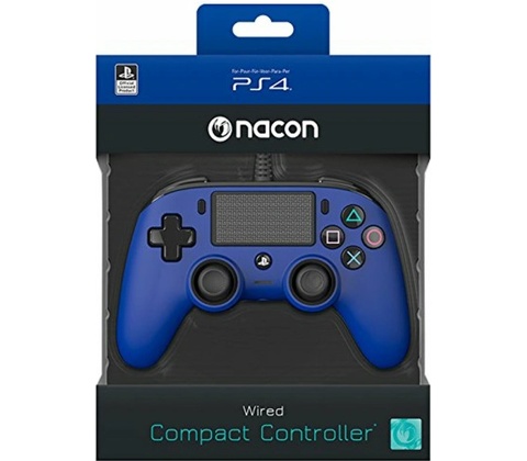 Nacon Wired Compact Controller PS4 PS4hwnaconwccblue