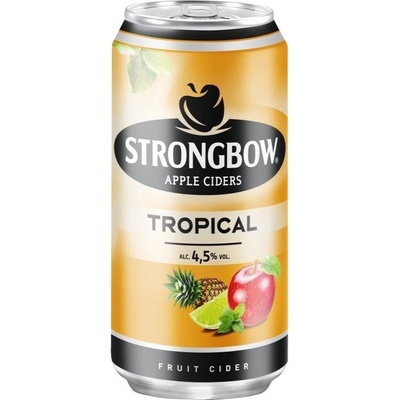 Strongbow Tropical cider 4,5% 4 x 440 ml (plech) – Zboží Mobilmania