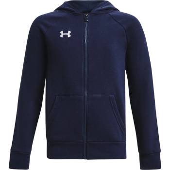 Under Armour Суитшърт с качулка Under Armour Boys' UA Rival Fleece Full-Zip Hoodie 1379794-410 Размер YMD