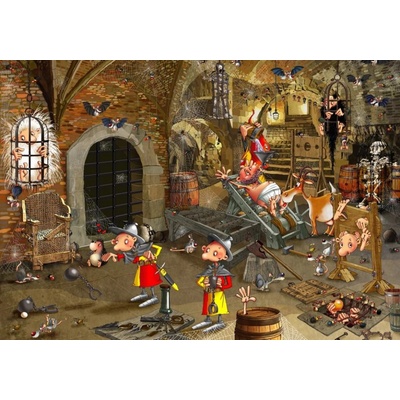 Grafika François Ruyer Dungeon 1000 dielov