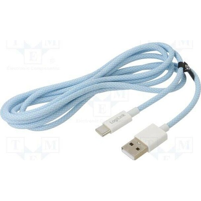 Logilink CU0331 USB 2.0 USB A vidlice USB C vidlice 1,5m modrý