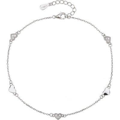 Bealio Stříbrný řetízek na nohu 03-12161-3463 – Zboží Dáma