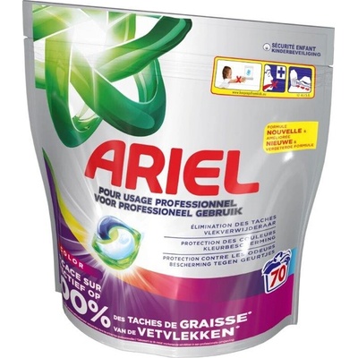 Ariel Professional All in1 Color prací kapsle 70 PD