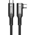 Vortex Virtual Reality VortexVR 3m USB-C PD100W кабел за Meta Link | за Meta Quest 3 / 3S / 2 (10 Gbps) (VVR.3M.10.GBPS.PD100W.LINK.CABLE.USB.C)