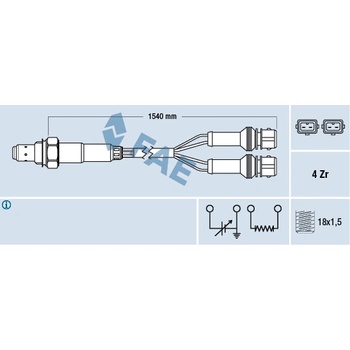 Lambda sonda FAE 77127