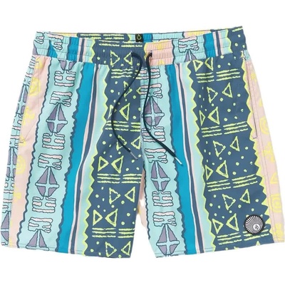 Volcom Бански гащета Volcom Lido Print Trunk 17´´ swimming shorts - Multicolor (Crete Blue)