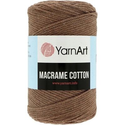 YarnArt Macrame Cotton 788 hnedá